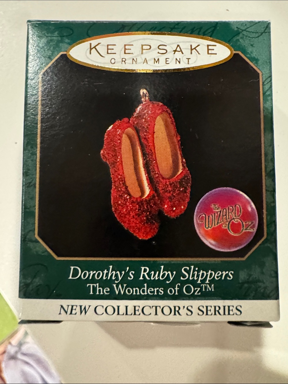 Hallmark Dorothy’s Ruby Slippers Miniature Ornament Wizard of Oz